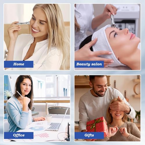 Yekavo Diamond Dermabrasion Tips Microdermabrasion Machine Accessories Dermabrasion Tool Microdermabrasion Replacements 9 Tips 3 Wands