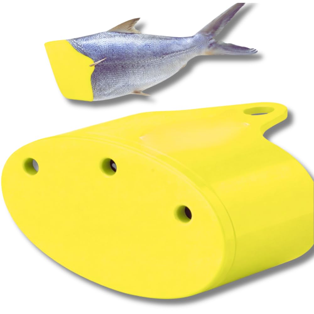Sure Spin Bait Fishing Lures Head - Fishing Bait Helmet for Herring, Anchovies, Sardines, and Minnows