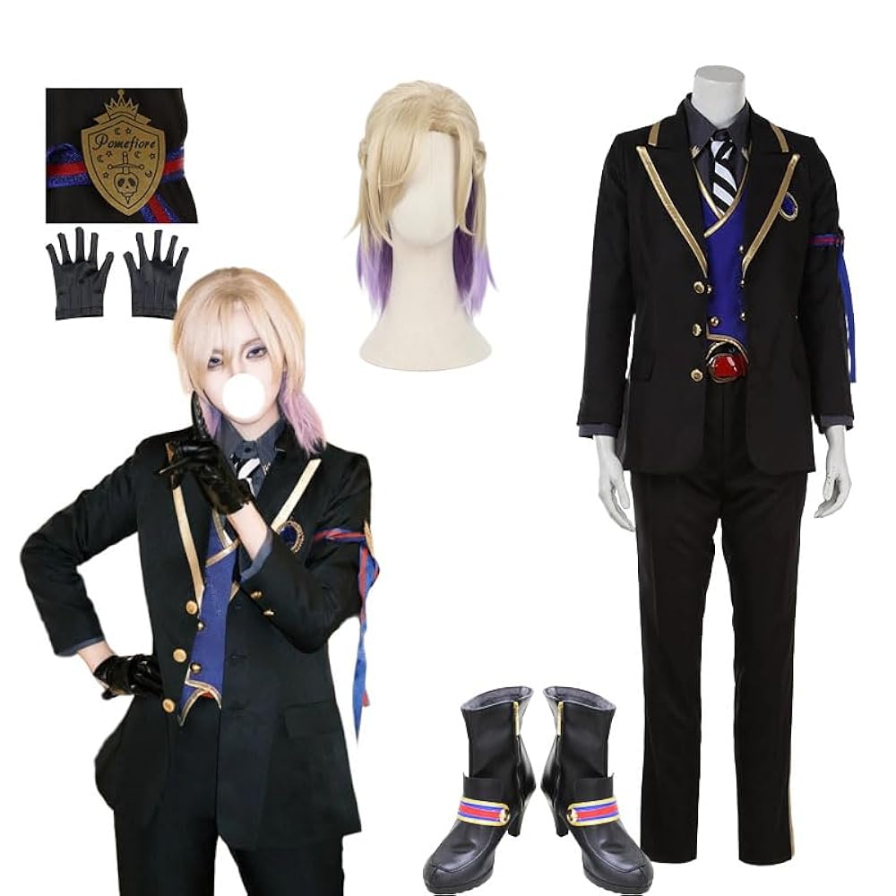ツイステ ヴィル コスダン ウィッグ 制服仕様 Amazon.co.jp: ｢Lemon COS｣ヴィル コスプレ 制服 ツイステ衣装