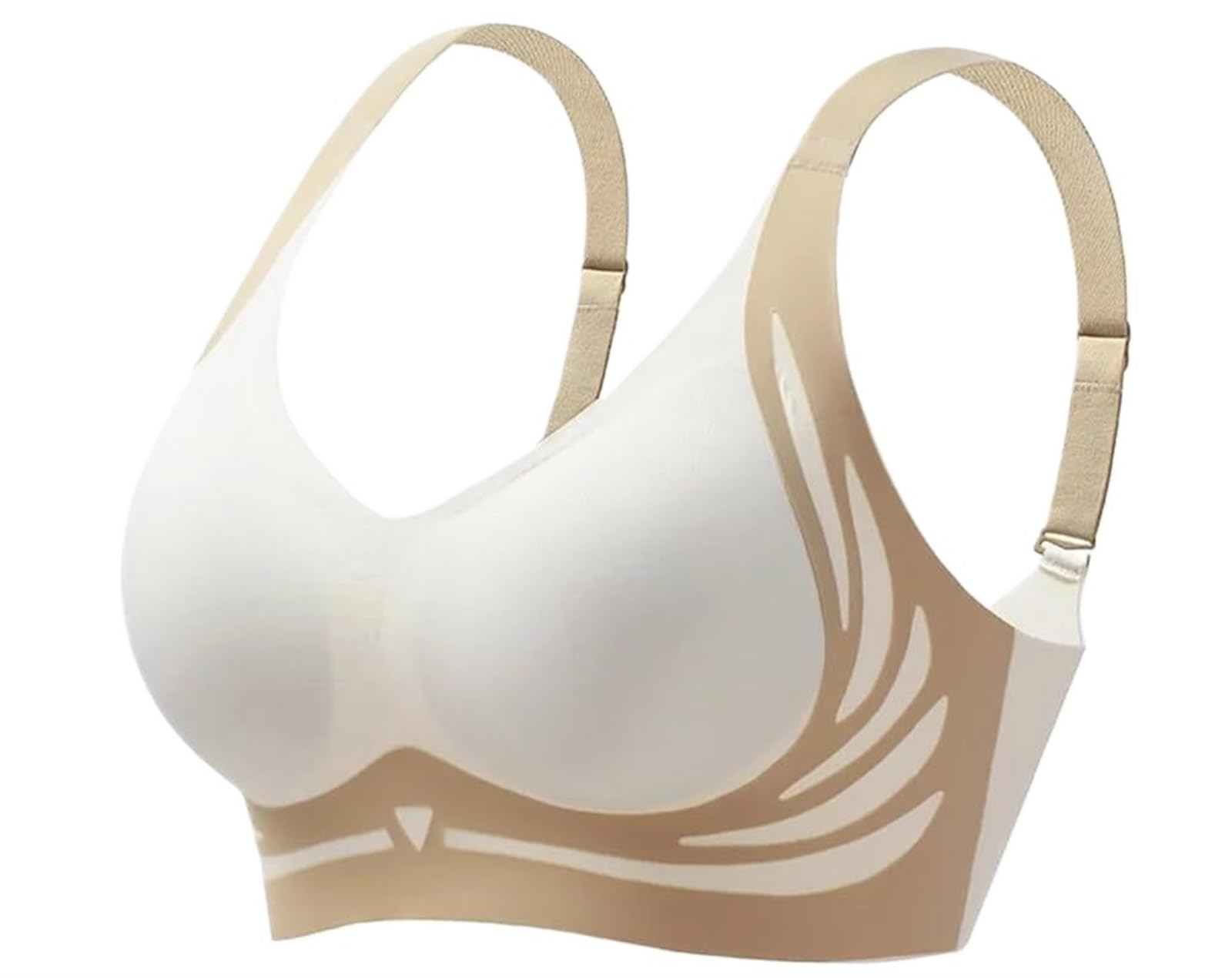2026 Jelly Naadloze Draadloze Plus Size Bras Super Verstevigende BH