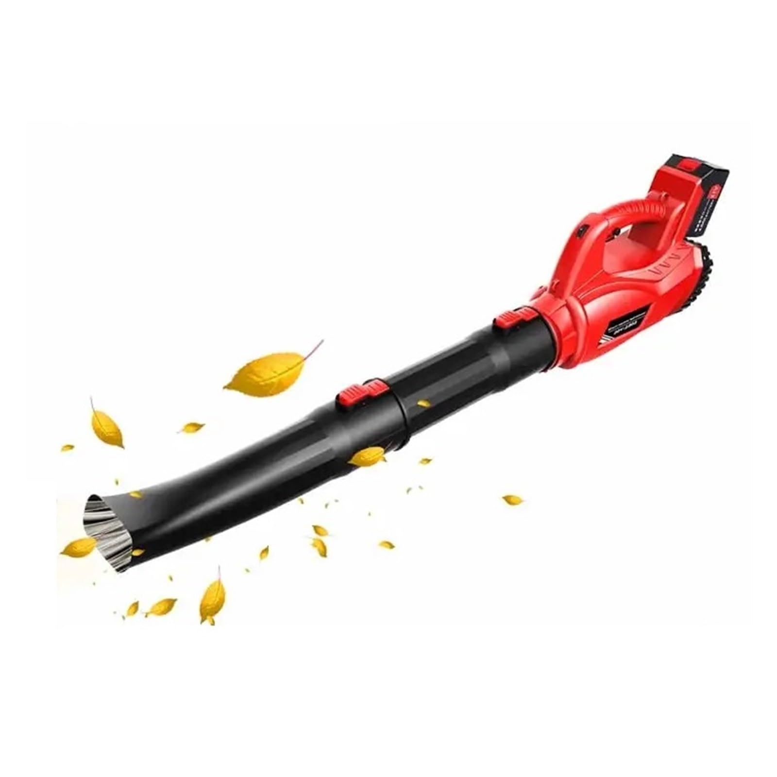 Dmuchawa Do LiśCi 21V Elektryczna Bezprzewodowa Dmuchawa Do Liści 180MPH 320CFM Przenośna Dmuchawa Do Liści Z Uchwytem 4000mAh 2-sekcyjne Rury Do Pielęgnacji Trawnika Gruz Śnieżny łAtwy W UżYciu