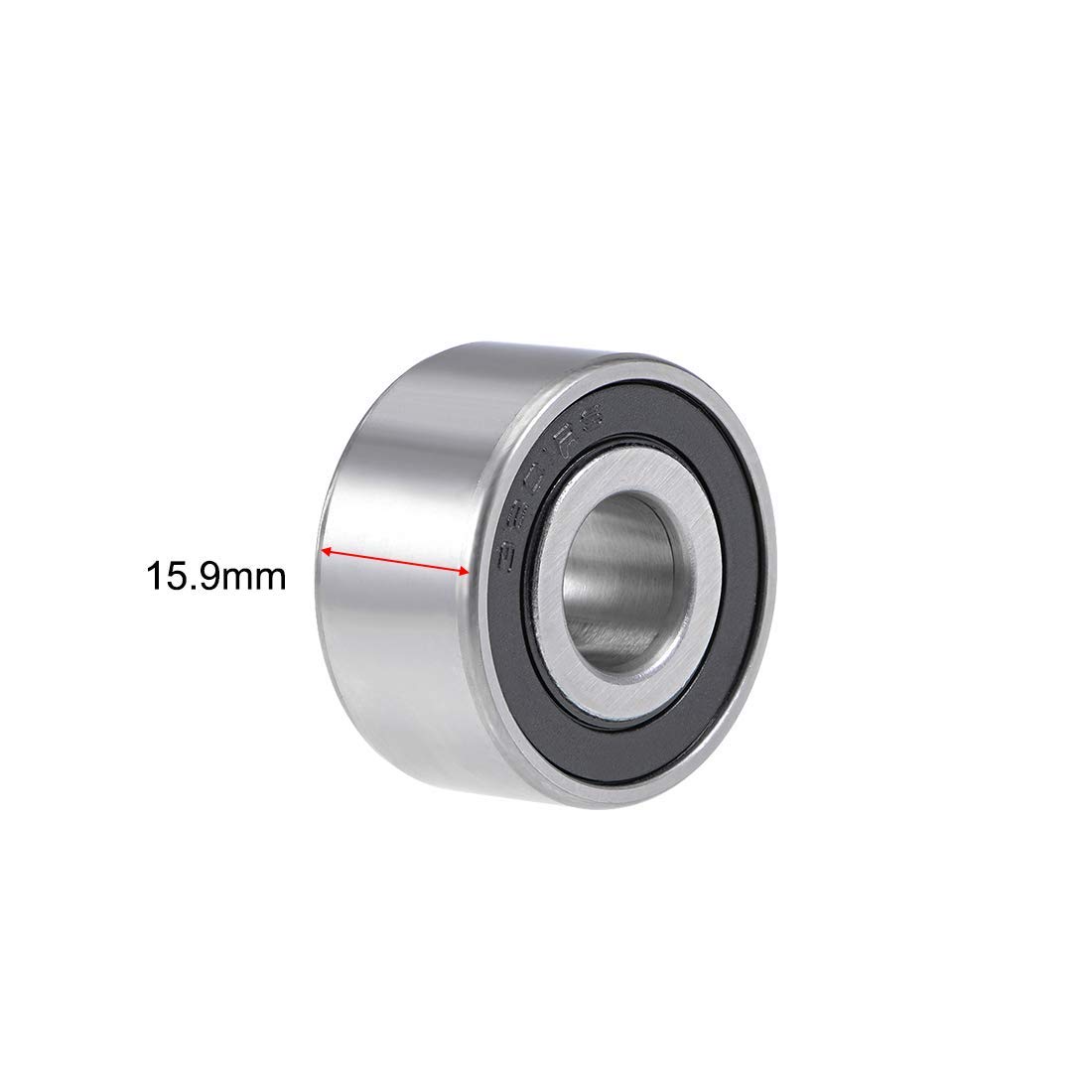 3201-2RS - Cuscinetto a sfera a contatto obliquo, 12 x 32 x 15,9 mm, cuscinetti sigillati 5201-2RS, 3 pezzi
