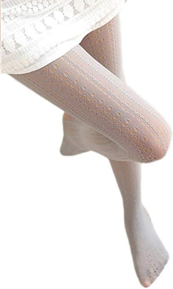 Women Fishnet Hollow Out Knitted Patterned Thick Warm Stockings Tights Vertical Strips Pantyhose For Female