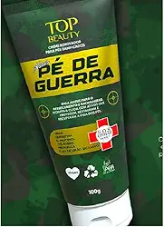 Creme Hidratante para os Pés- Adeus Pés de Guerra, 100g- Top Beauty