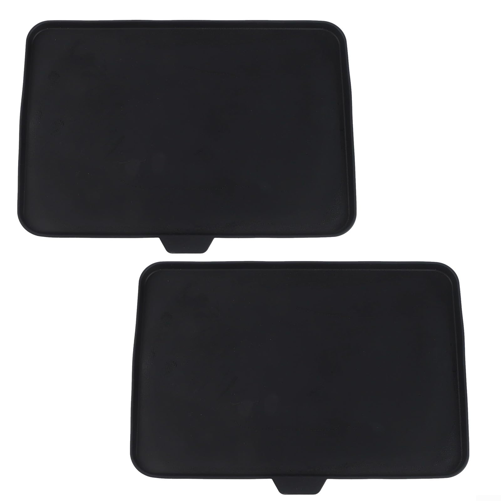 Silicone Screen Protector Cover For Thermomix for Tm7, Screen Guard Dust Cover For Thermomix for Tm7 Display Food Processor Accessories(2PCS Black)