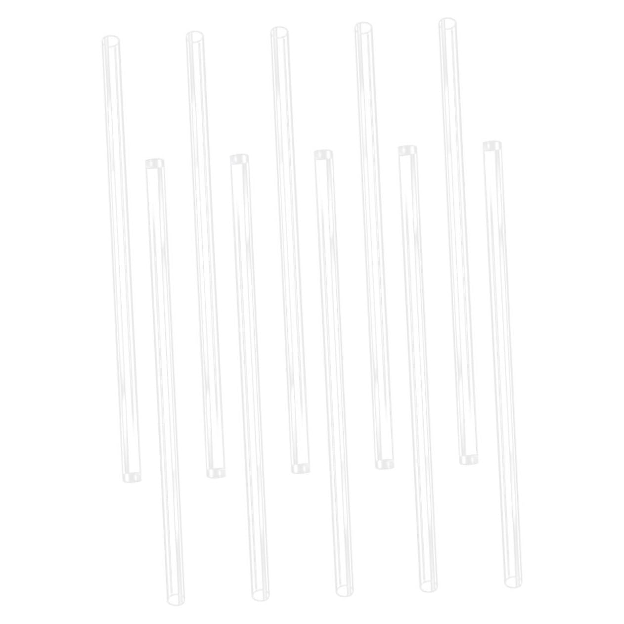 balacoo Led Meteor Shower Light Tube Set 10pcs String Light Tube Protectors Weatherproof for Wedding Party Decorations