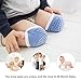 Unisex 5packs Cotton Baby Toddlers Kneepads Crawling Anti-Slip Knee Leg Warmers