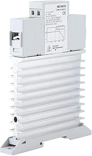 WHEEJE Power Supply Buck Converter DC Solid State Relay,4.5-32VDC 10mA Control 24-1000VDC 15A DC -Controlled DC Single-Phase Rail Solid State Relay Module Board Adjustable