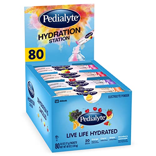 Pedialyte Electrolyte Powder Pedialyte Hydration Station Multipack