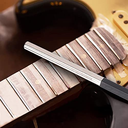 Rubatone Guitar Fret Crowning File Fret Dressing File Polishing File Repair Luthier Tools For Electric Guitar Acoustc Guitar Bass Ukulele With 3 Edges. #TOP4