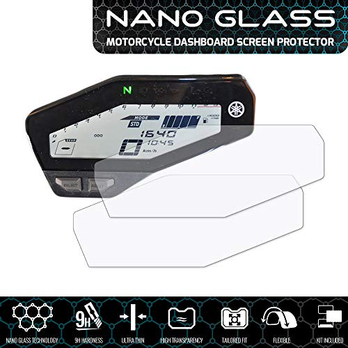Speedo Angels NANO GLASS – Proteggi Schermo Per Cruscotto Zero SR/F (2019+) – Vetro Temperato Flessibile, Anti Graffio 9H