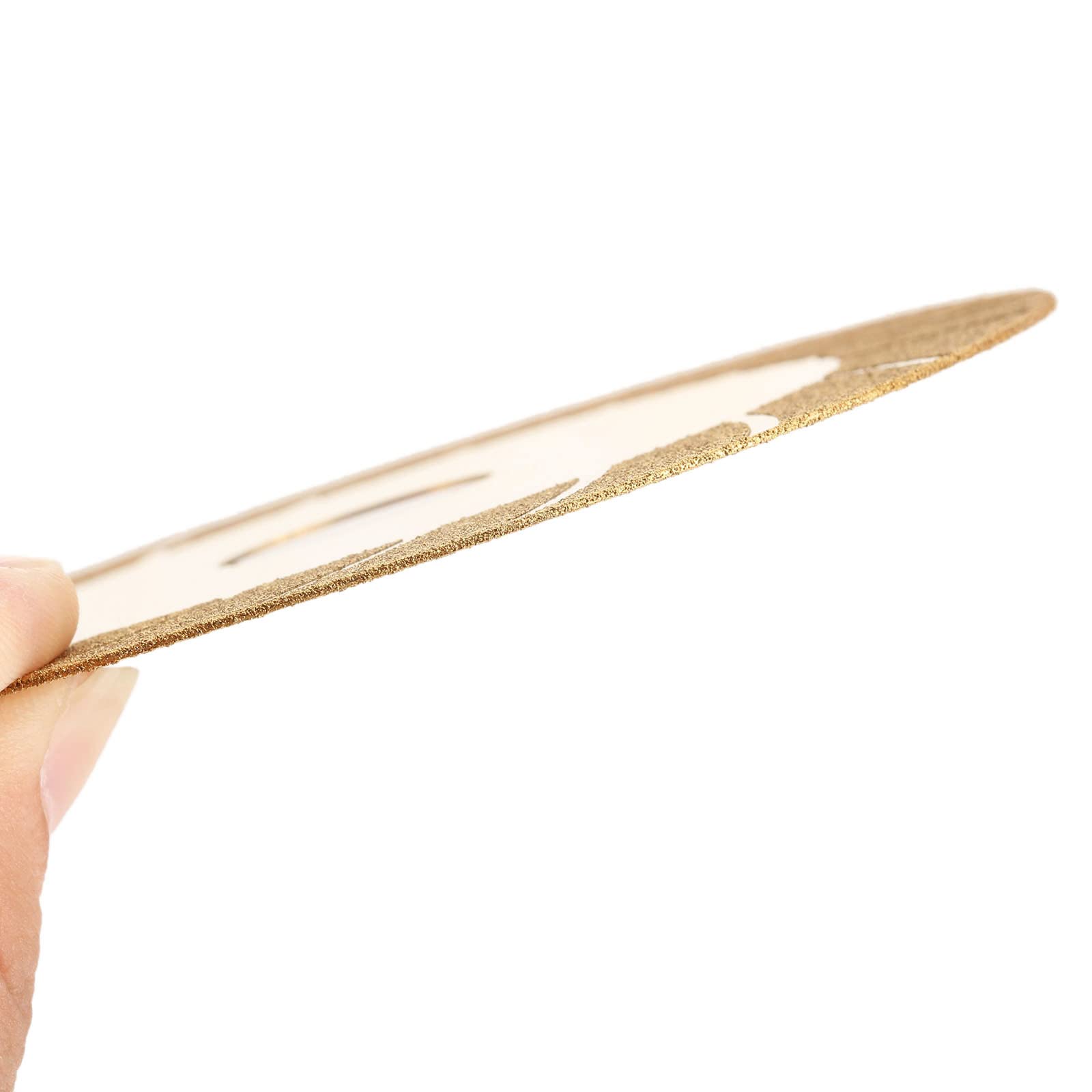LYVQZPWLRDiamentowa płyta cięcia, 100mm diamentowa tarcza tnąca, miniaturowa tarcza tnąca do pił tarczowych pokryta tytanem(Silver)