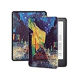 Hecho de cuero sintético PU de alta calidad, el exterior de cuero antideslizante con un interior de microfibra sin arañazos proporciona un equilibrio de estilo y seguridad. ayudarte a mantener tu kindle bien protegido y libre de arañazos, rasguños y daños.