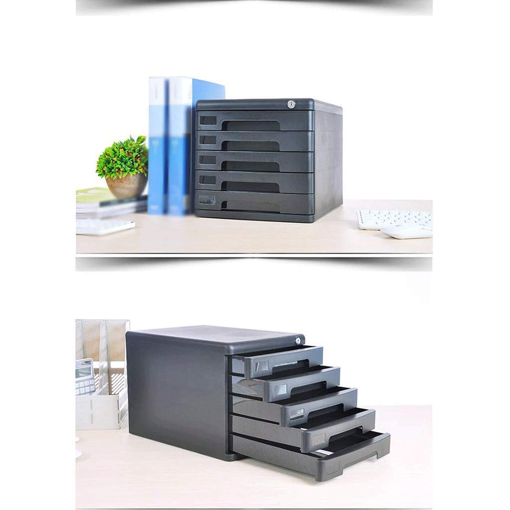 Organizzatore di file, armadietto per file, ecc. File Manager - Armadietti portadocumenti, cassettiera da scrivania for ufficio con serratura multistrato, scatola for archiviazione dati