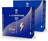 L CARNITINA 3000, 40 Fiali. Integratore 3000mg. CE. N2 Natural Nutrition