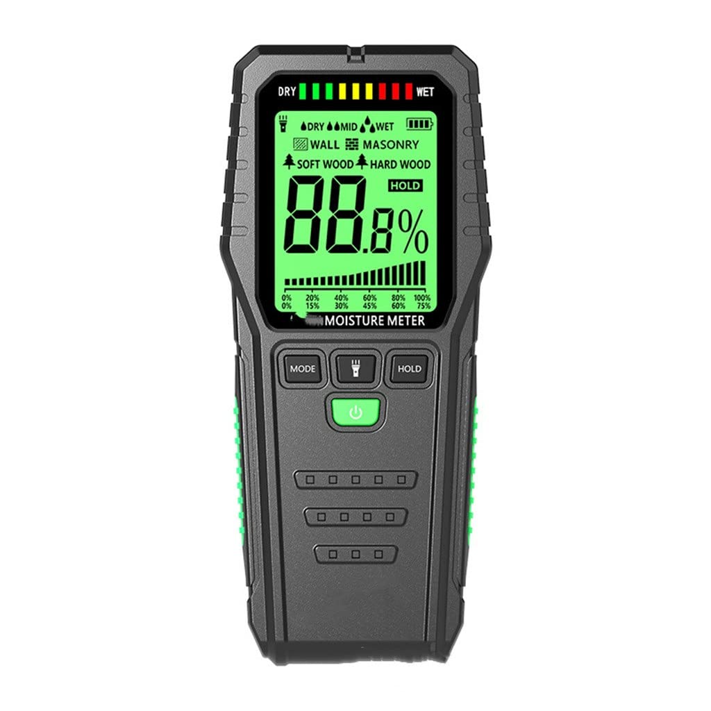 Wood Moistur E Meter Digital Electrical Tester Measuring Tool LCD Display Timber Hygrometer