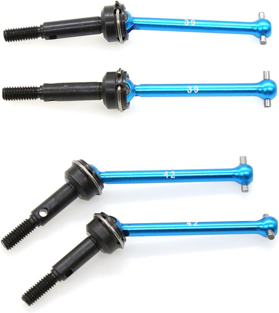 Metal Front and Rear CVD Drive Shaft Axle Set RC Parts for Tamiya 1/10 XV01 TC01 RC Car