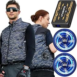 [LABWIND] ファン付きベスト【業界最強30V 136L/S暴風ファン 30000mAh】 ファンバッテリーセット 空調ファン 5段階風速調節 冷却ベスト 扇風機ベスト猛暑対策 熱中症対策 PSE認証済 2024最