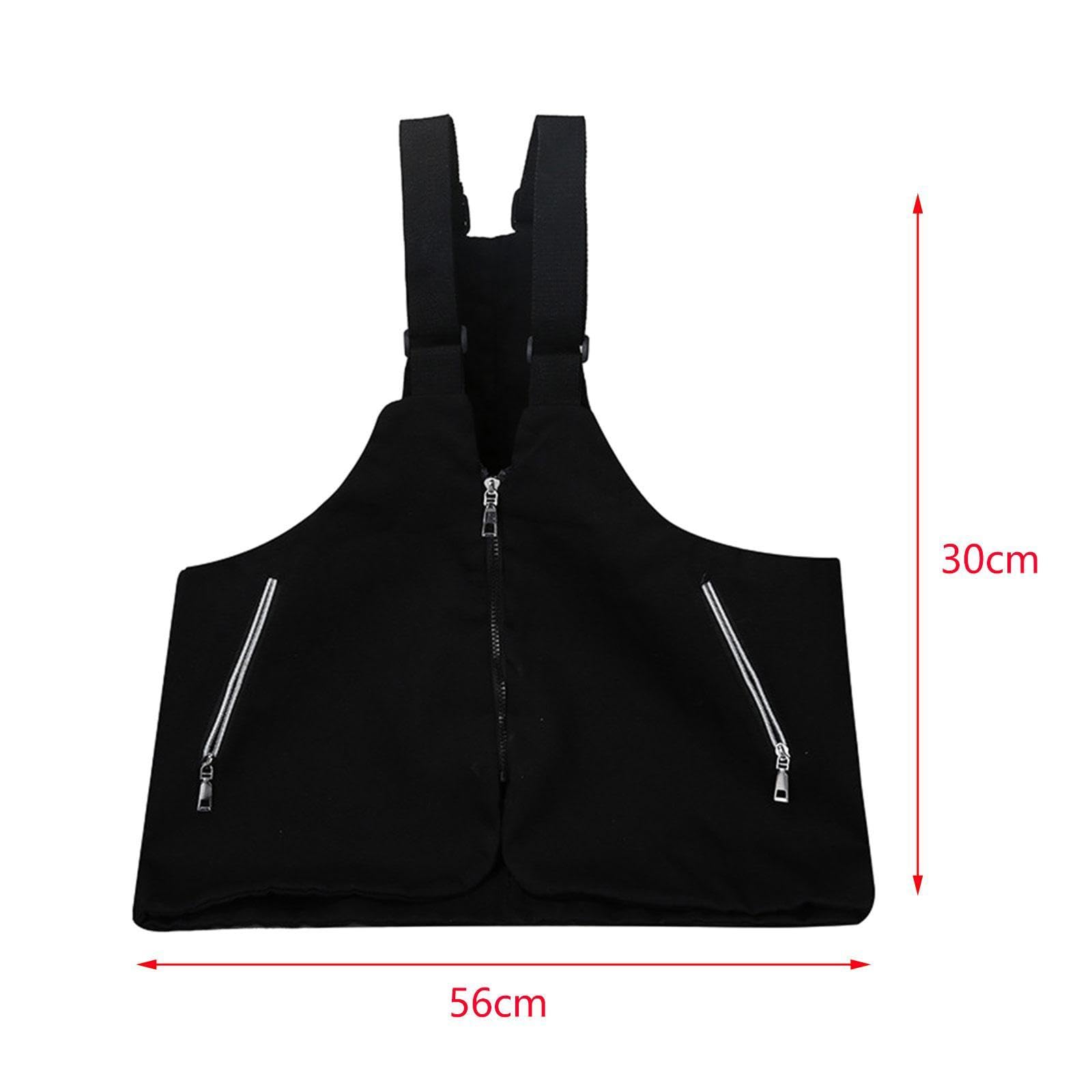 Fancyes Shoulder Harness Bag Portable Underarm Shoulder Bag for Outdoor Biking, Black