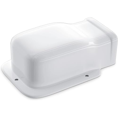 3" Entry Wall Cover Line Cover Set Parts PVC Accessory for Decorative for Ductless Mini Split, Central AC and Heat Pumps