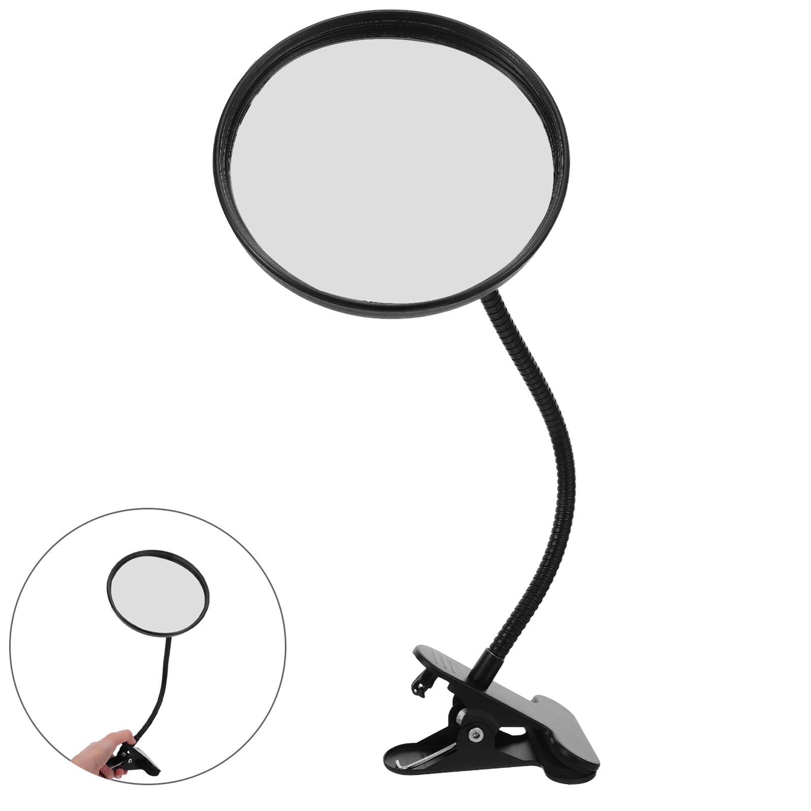 Cabilock Miroir Convexe de Supermarché pour Angles Morts Miroir Inspection Angle pour Surveillance Magasin École et Parking