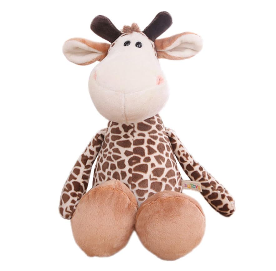 bsd gifted Plush Safari Toy, 50cm Puff The Giraffe Plush Animal Toy Soft Pillow Huge Stuffed Animals Doll Cushion Stuffed Toy Throw Pillow Great Gift for Children Boys Girls Room Decoration