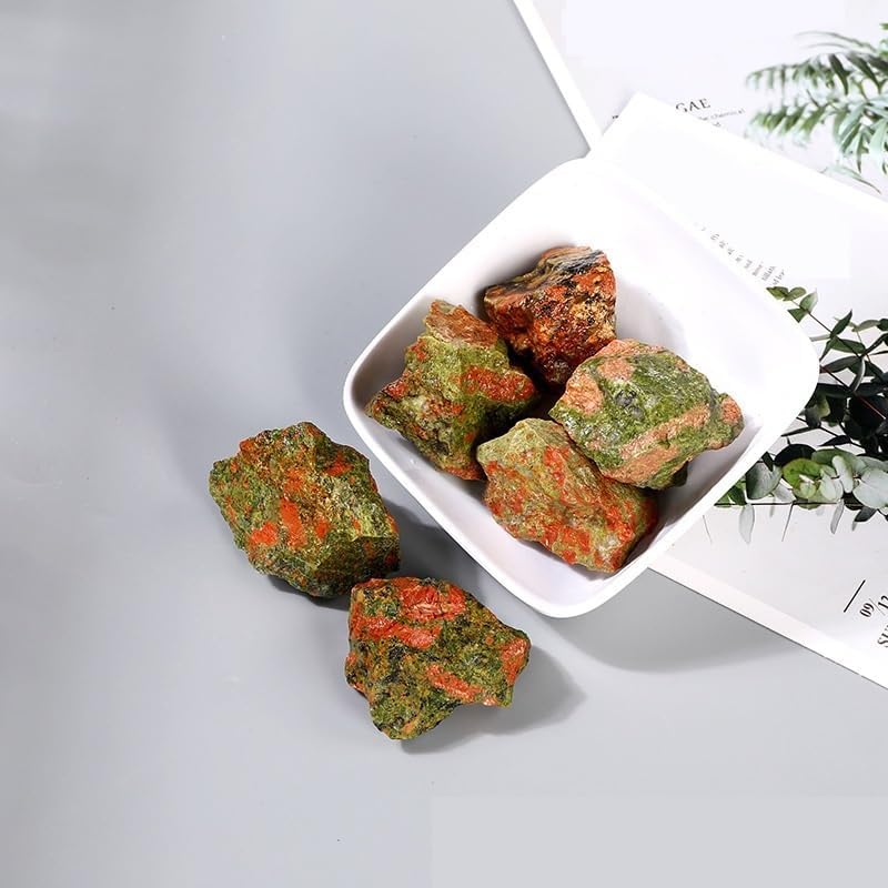 WHZHDMA Bulk Natural Crystal Rough Stone Natural Flower Emerald Large Rough Material Carving Material Ornaments Fish Tank Landscaping Stone Aromatherapy Diffuser Stone Rocks Stones and Crystals