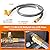 GasSaf 4 FT 1/2" ID Natural Gas Grill Hose, Natural Gas Conversion Kit Suitable for Gas Grill, Generator, Patio Heater and More