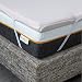 ComfyLine - Topper matrimonial 160x190 Corrector de espuma viscoelástica 5,5 cm elaboración de 7 zonas para colchón - Funda de algodón transpirable con esquinas - Made in Italy