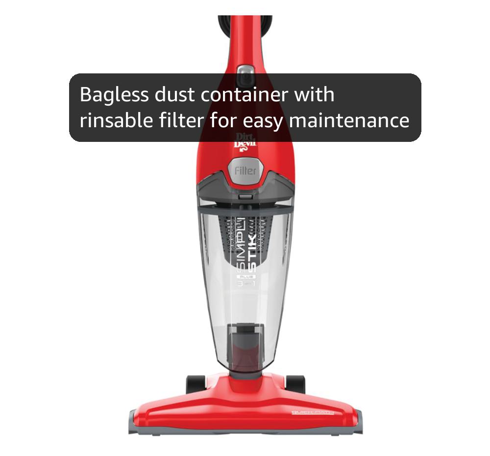 Amazon.com - Dirt Devil Simpli Stik Plus 3-in-1 Vacuum Cleaner
