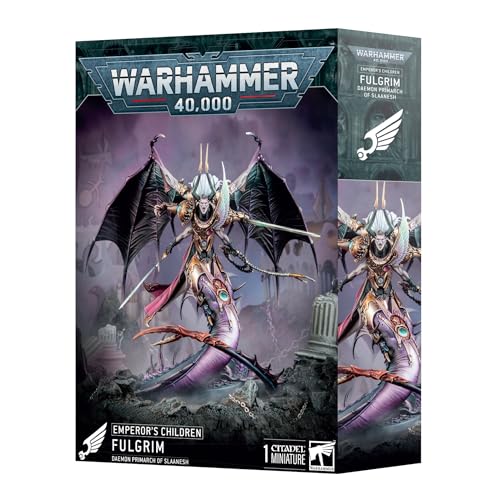 Games Workshop Warhammer 40 000 Emperors Children Fulgrim Daemon Primarch of Slaanesh Model