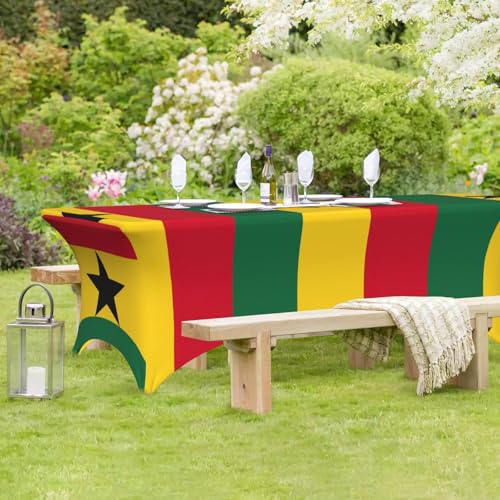 Housse de table Ghana 1,8m en élasthanne extensible EdWal - 7