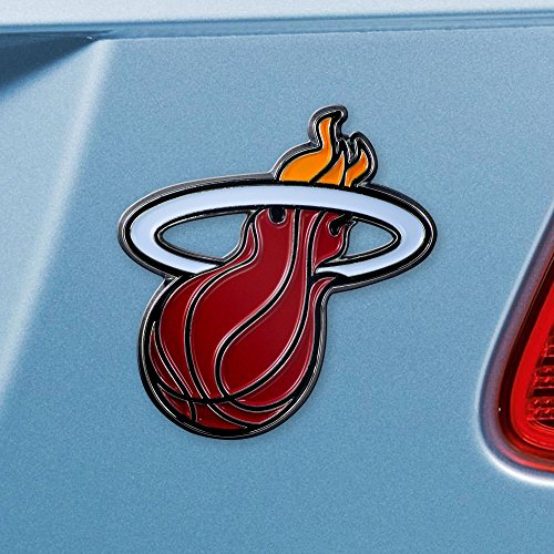 Emblema de metal 3D Miami Heat para personalizar tu coche o zona de juegos