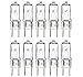 eTopLighting G8-120V-20W-10P JCD Type 120-volt G8 Base 20-watt Halogen Bi-Pin Light Bulb, 10-Pack