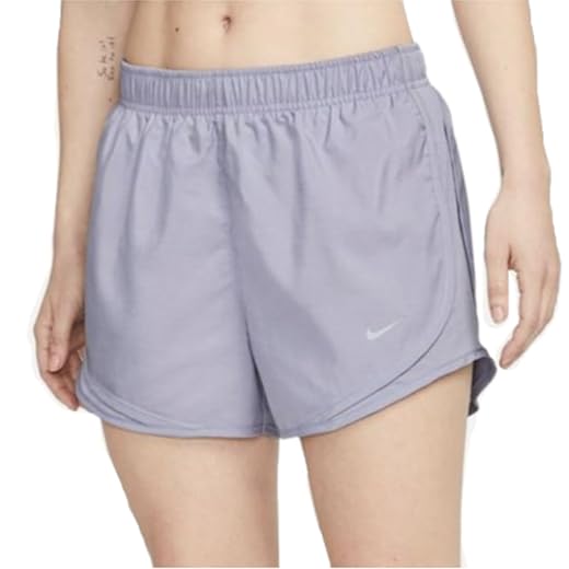 Nike Women's Dry Tempo Short Black Heather/Black/Black/Wolf Grey Large 3