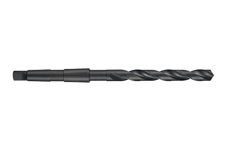 Dormer A1308.75 Taper Shank Drill Jobber, Steam Oxide Coating, High Speed Steel, Head Diameter 8.75 mm, Flute Length 81 mm