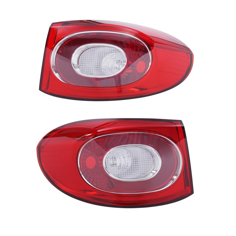 WOHAIPA Halogen Taillights for 2008 2009 2010 2011 VW Tiguan, Waterproof, Rainproof, Dustproof, Stable Performance, for Rear Taillamp Replacement (