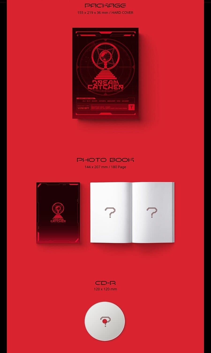 (Pre-Order Benefit) DREAM CATCHER APOCALYPSE : FOLLOW US 7th Mini Album ( T Ver. - LIMITED EDITION )+1ea Store Gift Card K-POP SEALED