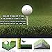 5' Feet x 5' Feet Ultra Heavy Duty Commercial Golf Practice Mat. Holds A Wooden Tee for On The Course Feel and Practice. Great for Indoor or Outdoor Practice.