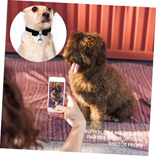 3 Pçs Coleira Para Presépio Decoração Gargantilha Faixa Reflexiva De Cachorro De Natal Coleira De Ga
