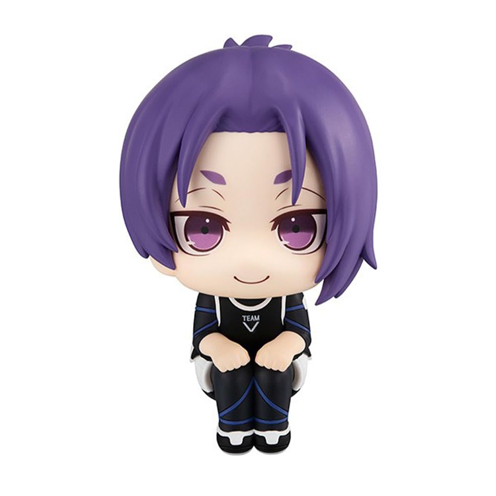 Zhongkaihua Reo Mikage Look Up Figure Sitting Position Cute Clay Model Reo Mikage Anime q Figure Mini Statue Desktop Ornaments