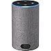 Echo (2nd Generation) - Smart speaker with Alexa - Heather Gray Fabric