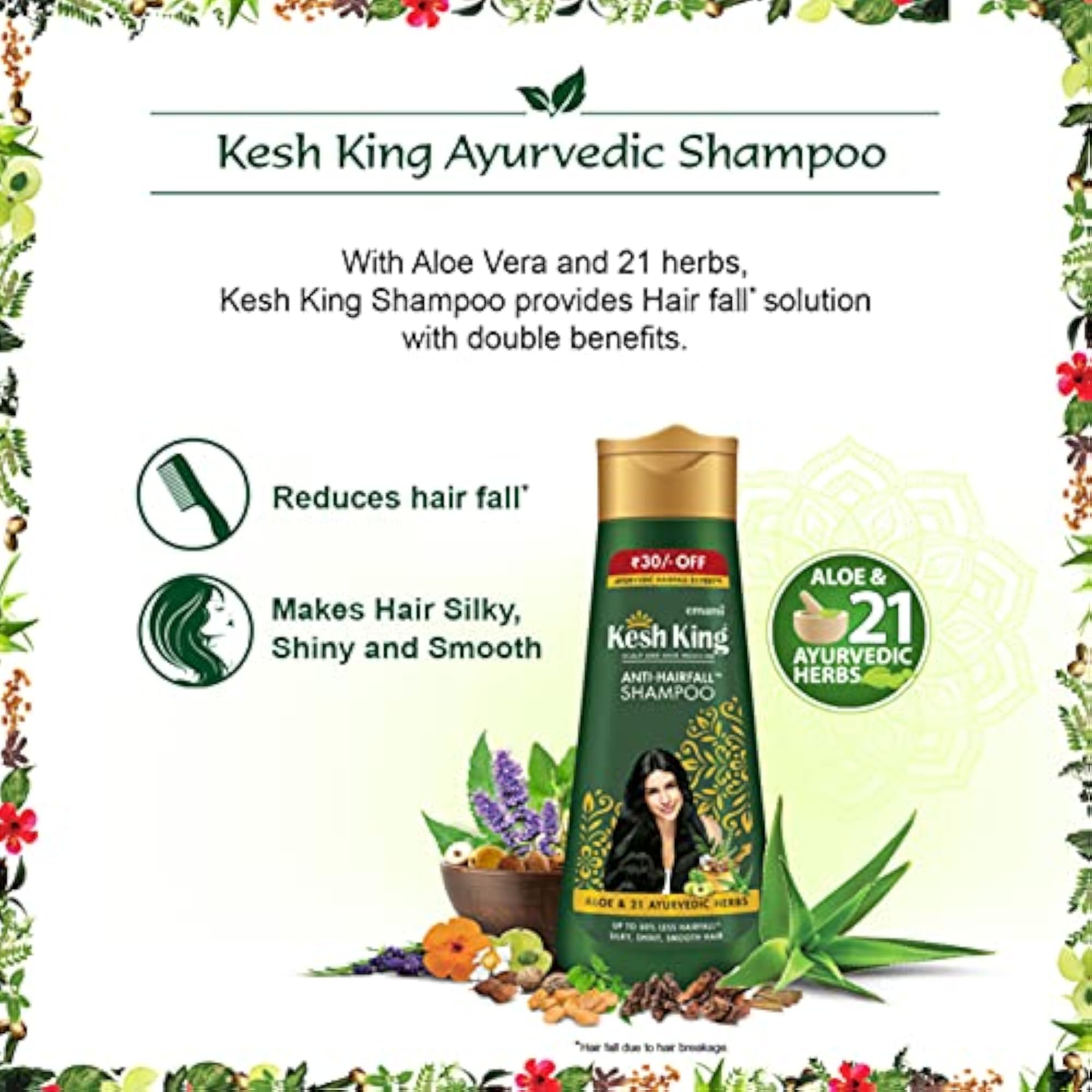 Ayurvedic Anti Hairfall Shampoo for Healthy Hair