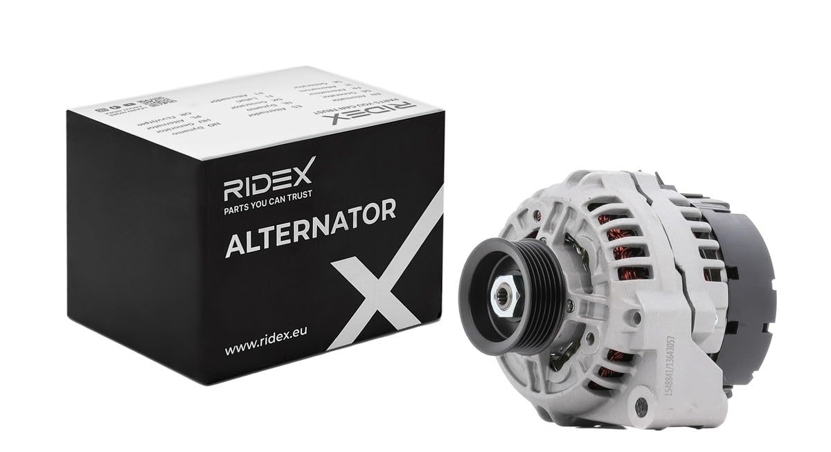 RIDEX 4G0117 Alternador Compatible con CITROËN Berlingo/Berlingo First I MF, GJK, GFK