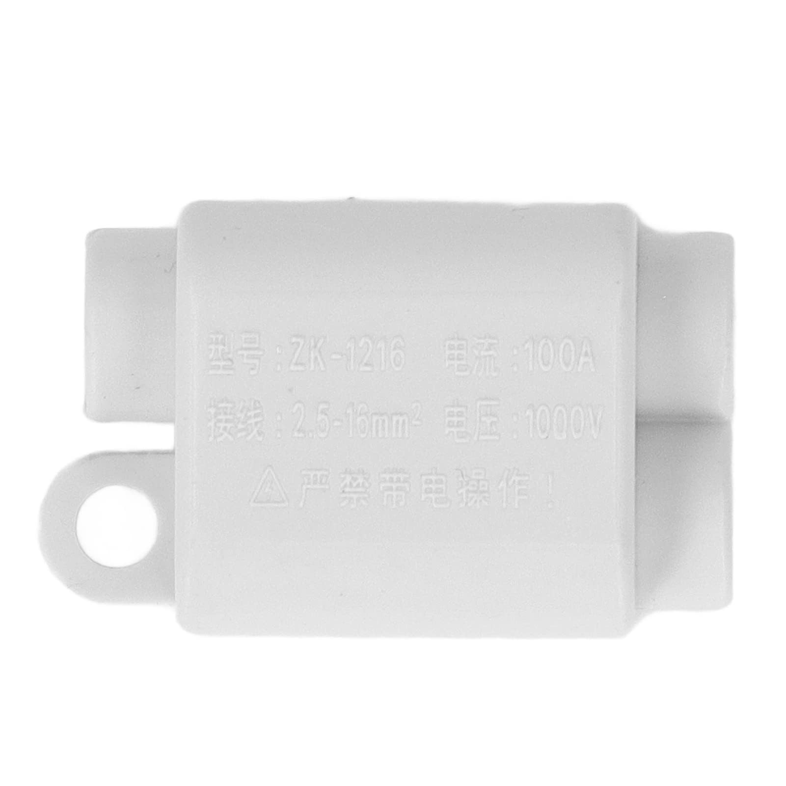 6PCS Bornier Electrique 16mm² Connecteur Séparateur de Fil 1000V 100A Haute Puissance M3 Filetage Conception Fendue Connecteurs Rapides pour Connexion de Fil électrique 2.5‑16mm²