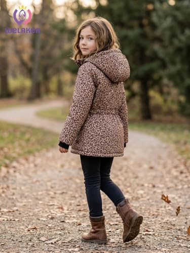 Image of WELAKEN Fleece lined Jackets with Water-Resistance Frabic for Kid's & Toddler II Girl's Rain Jacket & coats