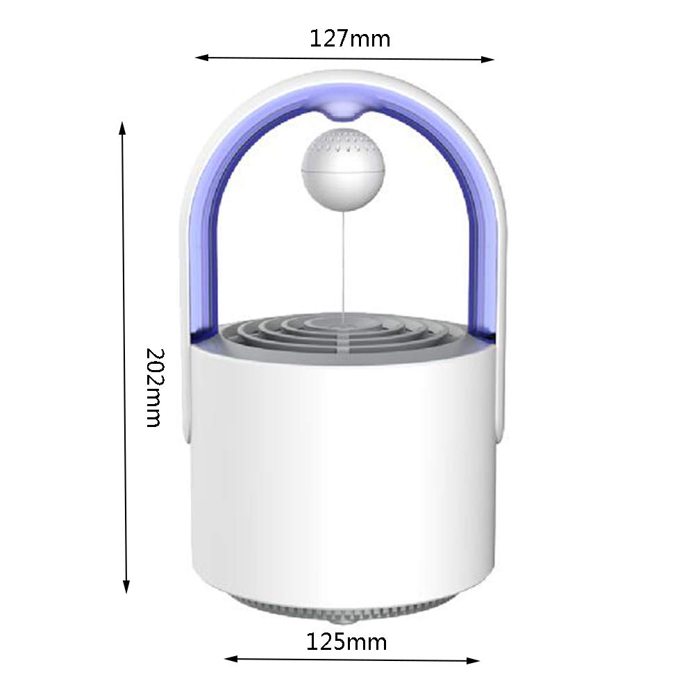 XRX Mosquito Lámpara Hogar Repelente De Mosquitos De Interior Anti-Mosquitos Enchufe En El Dormitorio Trampa De Mosquitos Físico Automático Artefacto White