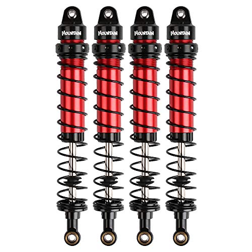 INJORA RC Shock Absorber Set 4pcs RC Dampers for 1/10 RC Crawler Axial SCX10 90046 AXI231017 TRX-4 D90 (120mm)