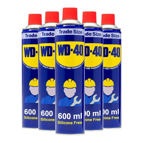 (5 Pack) WD-40 Multi-Use Maintenance Aerosol 600ml