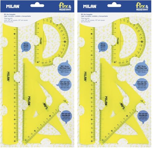 MILAN Kit de tracage Flex&Resistant Acid jaune (Lot de 2)